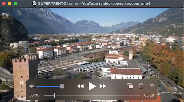 MUNICIPALITY OF Trento * "SUPERTRENTO": MAYOR IANESELLI, "A YEAR OF COMMON OPERATION, TO DESIGN THE SPACE BETWEEN FILZI STATION AND MUSE" (Drone video over the city)
